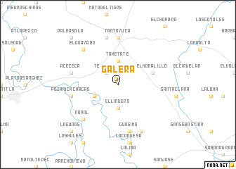 map of Galera