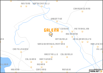 map of Galera