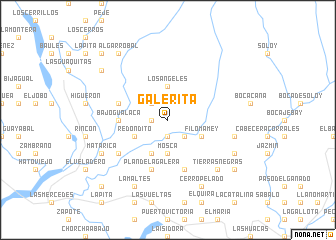 map of Galerita