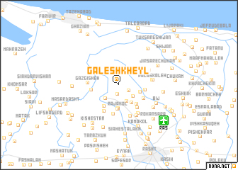 map of Gālesh Kheyl