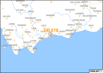 map of Galeto