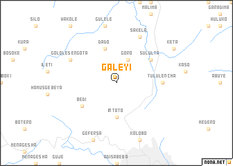 map of Galeyī