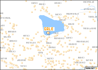 map of Gale