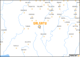 map of Galgatu