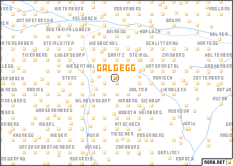 map of Galgegg