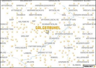 map of Galgenbühel