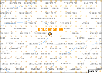 map of Galgendries