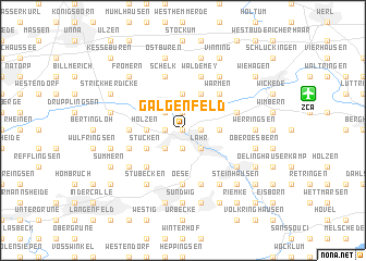 map of Galgenfeld