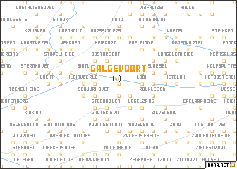 map of Galgevoort