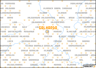 map of Galhardo