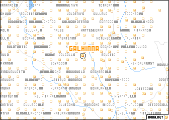 map of Galhinna