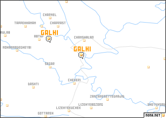 map of Galhī
