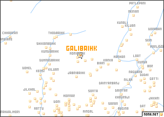 map of Gali Baihk