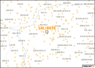 map of Galibare