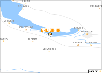 map of Galibikha