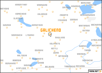 map of Galicheno