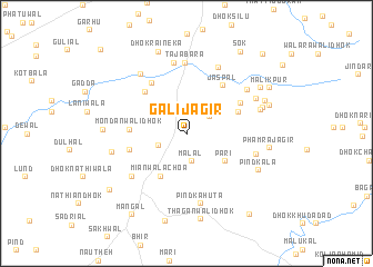 map of Gali Jāgir