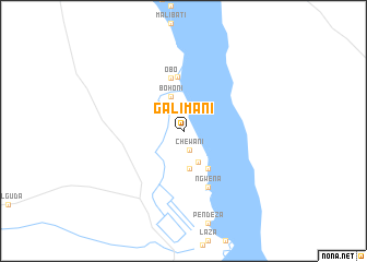 map of Galimani