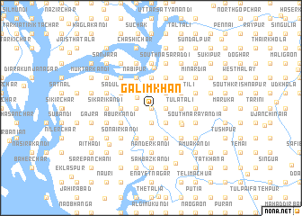 map of Gālimkhān