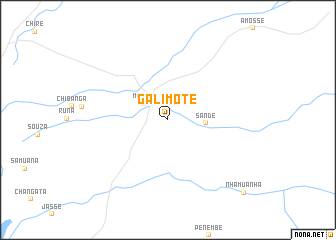 map of Galimote