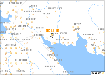 map of Galimo