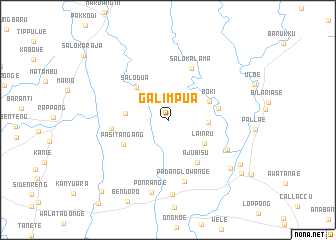 map of Galimpua