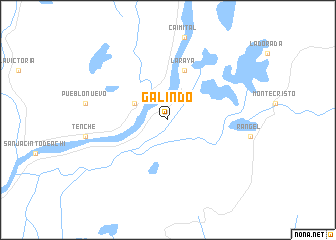 map of Galindo