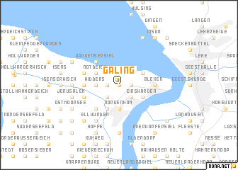 map of Galing