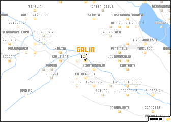 map of Galin