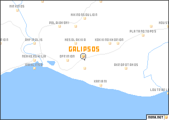 map of Galipsós