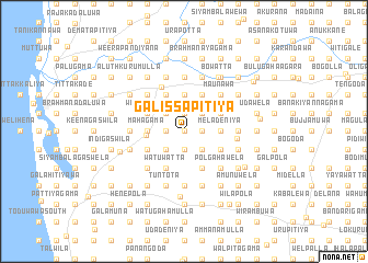 map of Galissapitiya