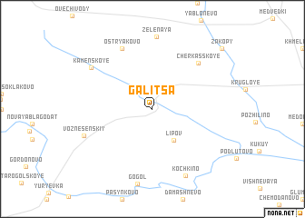 map of Galitsa