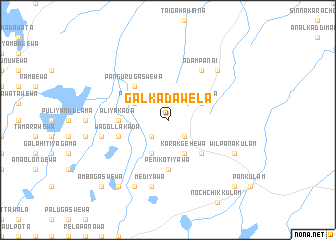 map of Galkadawela