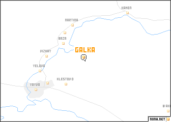 map of Galka
