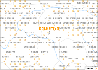 map of Galketiya