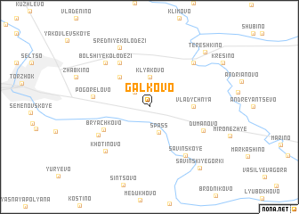 map of Gal\