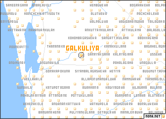 map of Galkuliya