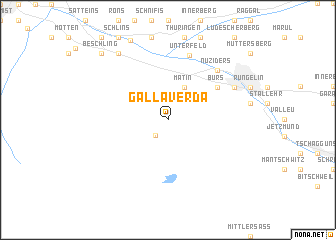 map of Gallaverda