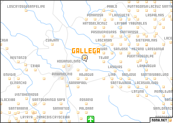 map of Gallega