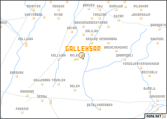 map of Galleh Sar