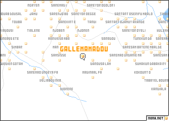 map of Gallé Mamadou