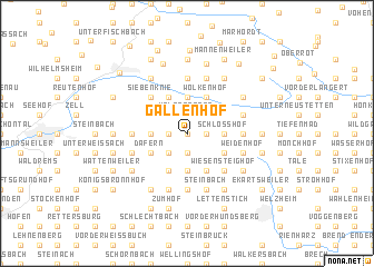 map of Gallenhof