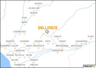 map of Gallinazo