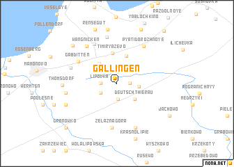 map of (( Gallingen ))
