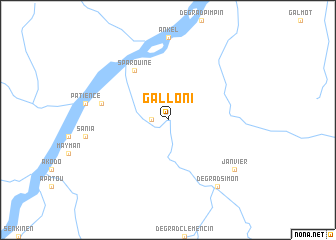 map of Galloni