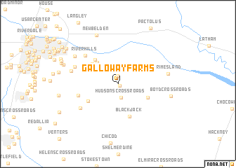 map of Galloway Farms