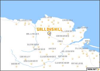 map of Gallowshill