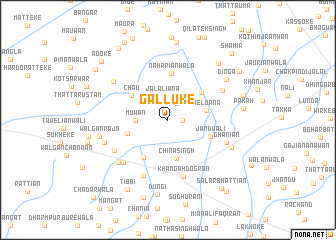 map of Gallūke