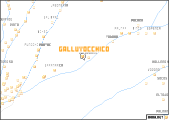 map of Galluyoc Chico