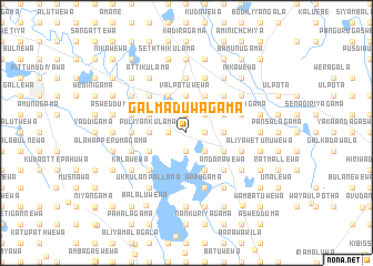 map of Galmaduwagama